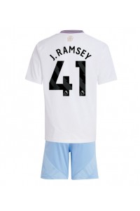 Aston Villa Jacob Ramsey #41 Babytruitje Uit tenue Kind 2024-25 Korte Mouw (+ Korte broeken)